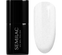 Semilac UV Hybrid Black & White gel smalto colore 091 Glitter Milk 7 ml