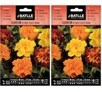 Semillas Batlle Clavelon di India Tage Nano (Confezione da 2)