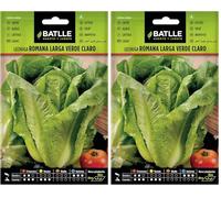 Semillas Batlle Lattuga Romana Lunga Verde (Confezione da 2)
