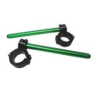 Semimanubri Accossato verdi per forcelle Diametro 55 mm Compatibile con NORTON MANX GT dal 2024 al 2026 (CC 1200)