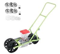 Seminatrice di Precisione Manuale da Giardino | per semi di arachide e ravanello, spaziatura regolabile, 1-6 file