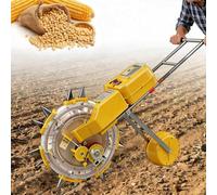 Seminatrice manuale a mano, con 5-8 ugelli regolabili, attrezzo per la semina di precisione, applicatore di fertilizzante per arachidi, mais, soia e piselli