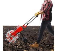 Seminatrice manuale a spinta Walk-Behind Row Crop Planter Seminatore di precisione per mais cotone soia arachidi 6 fori