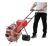 Seminatrice manuale, seminatrice da giardino a spinta manuale, rullo for semina e applicatore di fertilizzanti, seminatrice a file, seminatrice for mais, seminatrice for soia e arachidi, 7 ugelli