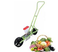 Seminatrice manuale, strumento manuale di precisione per verdure, mais, arachidi, spaziatura tra le file regolabile, attrezzatura agricola portatile multifunzionale per giardinaggio domestico
