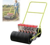 Seminatrice per ortaggi Manuale, seminatrice per Semi da Giardino di precisione con Distanza tra Le File Regolabile 7-44 cm, per Oltre 40 Colture, per Agricoltura da Giardino all'aperto 6-Row