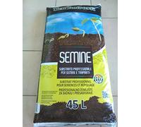 Semine terriccio terra substrato professionale per semine e trapianti 45 litri