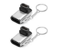 Seminer Adattatore Caricatore Tipo C per Coros Pace 2 (confezione da 2), Convertitore Cavo di Ricarica Smartwatch con Chip Intelligente per Coros Apex (Argento)