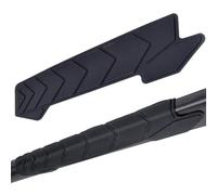 SEMINISMAR Paracatena per MTB Adesivi in Silicone,Protezione per Telaio della Catena da Strada,Protezione per Catena per Mountain Bike,Pellicola di Protezioni per Catene,22X5.3X0.2cm,Nero,1 Pezzo