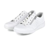 Semler G4165208/101 SP - Scarpe basse ortopediche con lacci, in pelle liscia, da donna, colore: Bianco, bianco, 43 EU
