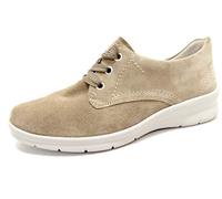 Semler Xenia, Scarpe Stringate Derby Donna, Beige (Panna 028), 37.5 EU