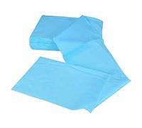 Semme 10 Pezzi 180 * 80cm Centimetri Di Tessuto Non Tessuto Monouso Impermeabile Copertura Di Bellezza Massaggio,Morbido Lenzuolo Tavolo Per Massaggi Per Saloni, Spa E Terapisti(blu)