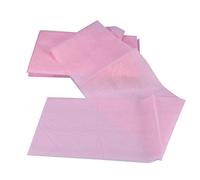 Semme 10 Pezzi 180 * 80cm Centimetri Di Tessuto Non Tessuto Monouso Impermeabile Copertura Di Bellezza Massaggio,Morbido Lenzuolo Tavolo Per Massaggi Per Saloni, Spa E Terapisti(Rosa)