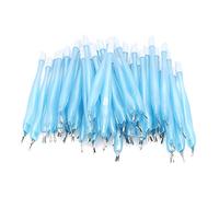 Semme 50 Pezzi Taglia Cuticole Doppio Spingipelle Morto Detergente per Unghie Strumento Professionale per Nail Art a Forma di V per Uomo Donna