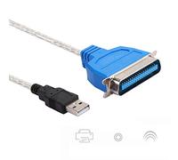 Semme Adattatore per Stampante da Uns a 1284 par Cavo per Stampante da USB a IEEE 1284 Adattatore Standard CN36 Cavo da USB a Porta Parallela per Stampanti