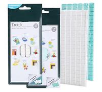 Semme Argilla Adesiva Riutilizzabile per Casa, Ufficio e Scuola - Forte Adesione e Facile da Applicare, 75 G Ciascuno di Bianco e Verde