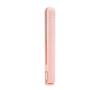 Semme Bigodino per Capelli, Mini Strumento per lo Styling Piastra Portatile USB con Doppio Scopo e Riscaldamento Uniforme, per Capelli Asciutti (Rosa 10W)