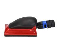 Semme - Blocco abrasivo per levigatrice manuale, 70 x 125 mm, con, senza polvere