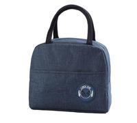Semme Borsa per il Pranzo Borsa per il Pranzo per il da Donna per il da 6 Litri Termica Termica per Lavoro Scuola Viaggi Escursionismo a Prova di Grande capacità Riutilizzabile Grigio (blu scuro)