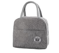Semme Borsa per il Pranzo Borsa per il Pranzo per il da Donna per il da 6 Litri Termica Termica per Lavoro Scuola Viaggi Escursionismo a Prova di Grande capacità Riutilizzabile Grigio (GREY)