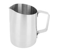 Semme Brocca per Schiuma di Latte da 450 Ml Brocca per caffè in Acciaio Inossidabile Premium 201 per la Cottura a Vapore con Design Smussato per Latte Art Tazza Multiuso in Scala Squisita Fattura