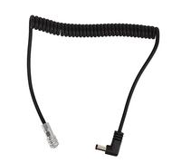 Semme Cavo di Alimentazione a Molla a 2 Pin per BMPCC 4K e 6K - Accessorio Sostitutivo Leggero per Cavo di Alimentazione per Fotocamera CC