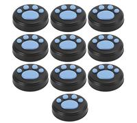 Semme Controller Silicone Pasta per Gatti Cat Thumb Grips Cover Joystick Rocker Silicone 10 Pezzi per Lite Accessori per Controller di Gioco con Zampe Bianche (#2)