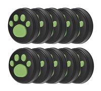 Semme Controller Silicone Pasta per Gatti Cat Thumb Grips Cover Joystick Rocker Silicone 10 Pezzi per Lite Accessori per Controller di Gioco con Zampe Bianche (#5)