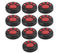 Semme Controller Silicone Pasta per Gatti Cat Thumb Grips Cover Joystick Rocker Silicone 10 Pezzi per Lite Accessori per Controller di Gioco con Zampe Bianche (#1)