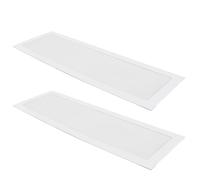 Semme Custodia per PC in Rete Vove 2 Pezzi Ventola Magnetica per PC 120x360mm Griglie in PVC a Maglia Fine per Dispositivo di Raffreddamento del Computer PSU Cornice Magnetica Facile da Installare