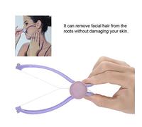 Semme Epilatore per del Collo del Viso, Strumento per Rimuovere i del Viso con Filettatura in Cotone con 10 Linee di Cotone, per Rimuovere i del Viso e del Collo Dalle Radici (scatola per occhiali)