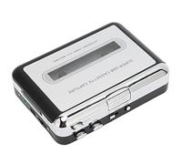 Semme Estlink Lettore di Cassette Stereo Tape Pl Lettore di Cassette USB Portatile Convertitore CD MP3 Multifunzione con Funzione di Inversione Automatica per Laptop PC Batteria Non Inclusa