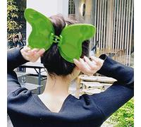 Semme Fermaglio per Capelli Oversize Verde Grande Clip per Capelli | Materiale plastico in PVC e PS di grande forma 29 cm, sicuro per capelli spessi, adatto per lo styling quotidiano e per le