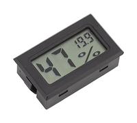 Semme Igrometro Digitale per Umidificatore per Sigari Indicatore di umidità LCD Ad Alta Precisione con Ampio per Scatola di Sigari Custodia per Chitarra Rettile