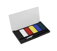 Semme Kit di Pittura per il Viso 6 Colori, Trucco per il Corpo | vernice solubile per il viso ad asciugatura rapida include due pennelli per opere d\'arte dettagliate sicure per bambini e