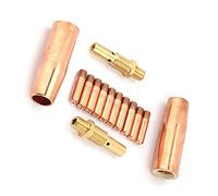 Semme Kit Punte Diffusore Ugelli da 14 Pezzi/set per Punte Ugelli in Rame per Saldatura MIG Tweco per Prestazioni Ottimali