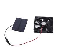 Semme Kit Ventola Professionale per Pannello Solare per Pollai, Serre, Capannoni e Cucce per Animali Domestici - Ad Alta Efficienza Energetica da 3 W