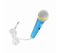 Semme Microfono Blu da 3,5 Mm Microfono per Bambini per Bambini Giocattolo Video Musicale Narrazione per la Prima Educazione per Divertenti Feste Giocattolo per Blu (BLUE)