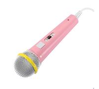 Semme Microfono Blu da 3,5 Mm Microfono per Bambini per Bambini Giocattolo Video Musicale Narrazione per la Prima Educazione per Divertenti Feste Giocattolo per Blu (PINK)