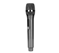 Semme Microfono Domestico Microfono Portatile da 80 Hz-15 KHz con Schermo LED Ideale per Conferenze Domestiche all'aperto Karaoke Ed Eventi (BLACK)