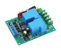 Semme Modulo di Controllo Motore CC 12 V 24 V con Interruttore di Limite del Controller Remoto Avanti/indietro 2 modalità per Progetti Fai da Te di Automazione della Porta del Garage