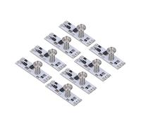 Semme Modulo Interruttore Dimmer Touch Capacitivo da 8 Pezzi Pannello Dimmer Continuo per Luci LED DC5 24V Touch Control Luminosità Materiale ABS Design di Interferenza