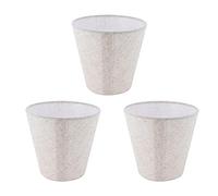 Semme Paralume in Tessuto di Lino 3 Pezzi E14 Elegante Paralume a Sospensione per KTV di Hotel e Luci Soffuse per Decorazioni per la Casa con Caratteristiche