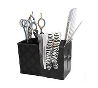Semme Porta Parrucchiere Professionale A Forbice,Scatola Portaoggetti Per Accessori Per Parrucchieri,Custodia Per Animali Domestici,arbiere Negozio Scissor Organizzatore Stand(Nero)