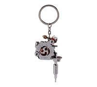 Semme Portachiavi Portatile Del Tatuaggio Macchina Del Tatuaggio,Keychain Come Ornamento Del Pendente,Portachiavi Gioielli Tatuaggio,Portachiavi ad anello per tatuatrice
