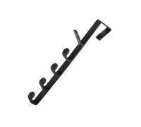 Semme Punch - Gancio Moderno per Porta per Appendiabiti Multiuso con Carico Forte - Ideale per Camera da Letto, Soggiorno e Ingresso (ORANGE) (ORANGE) (BLACK)