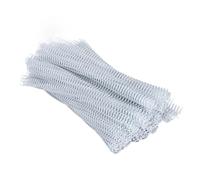 Semme Rilegatura a Spirale, 100 Pezzi, Bobine di Rilegatura a Spirale, Dorsi di Rilegatura, 48 Anelli, Passo 4:1, Filo Singolo, Bobine di Rilegatura per Carta A4, Diametro 16 Mm, (WHITE)