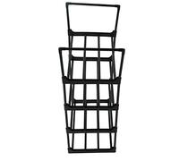 Semme Scarpiera Multifunzionale - Scaffale da 12 Paia di Grande capacità per Armadi, Ingressi, Corridoi e Soluzioni di Archiviazione Versatili (1 colonna 4 strati)