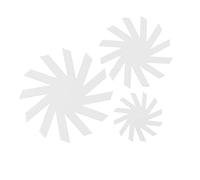Semme Set di 3 Modelli di Righello da Taglio per Cestello Portaoggetti a Spirale Intrecciato - Modelli di Cestini da Cucito da 8 Pollici 12 Pollici 15 per Quilting e Taglio di Tessuti - Righelli