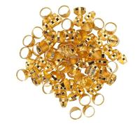 Semme Set di Ditali per Cucito in Metallo da 100 Pezzi - per Artigianato, Ricamo e Quilting